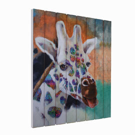 21X18 Dalam Giraffe Ribbon Lukisan Bentuk Persegi Untuk Kamar Tidur Lorong Dekorasi Rumah