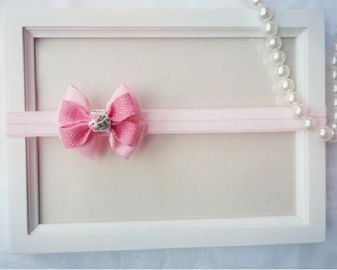 Pita Rambut Elastis Twist Diy Untuk Anak-Anak Foil Perak / Sablon Tinta