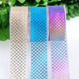 Rainbow 25 Mm Dicetak Pita Tipis Tahan Air Mata Untuk Kemasan Parfum