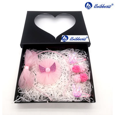 Kain Renda Pola Malaikat 6 pcs / Set Bando Lucu Untuk Anak Perempuan