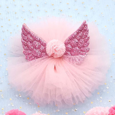 Kain Renda Pola Malaikat 6 pcs / Set Bando Lucu Untuk Anak Perempuan